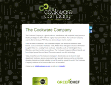 Tablet Screenshot of cookware-co.com
